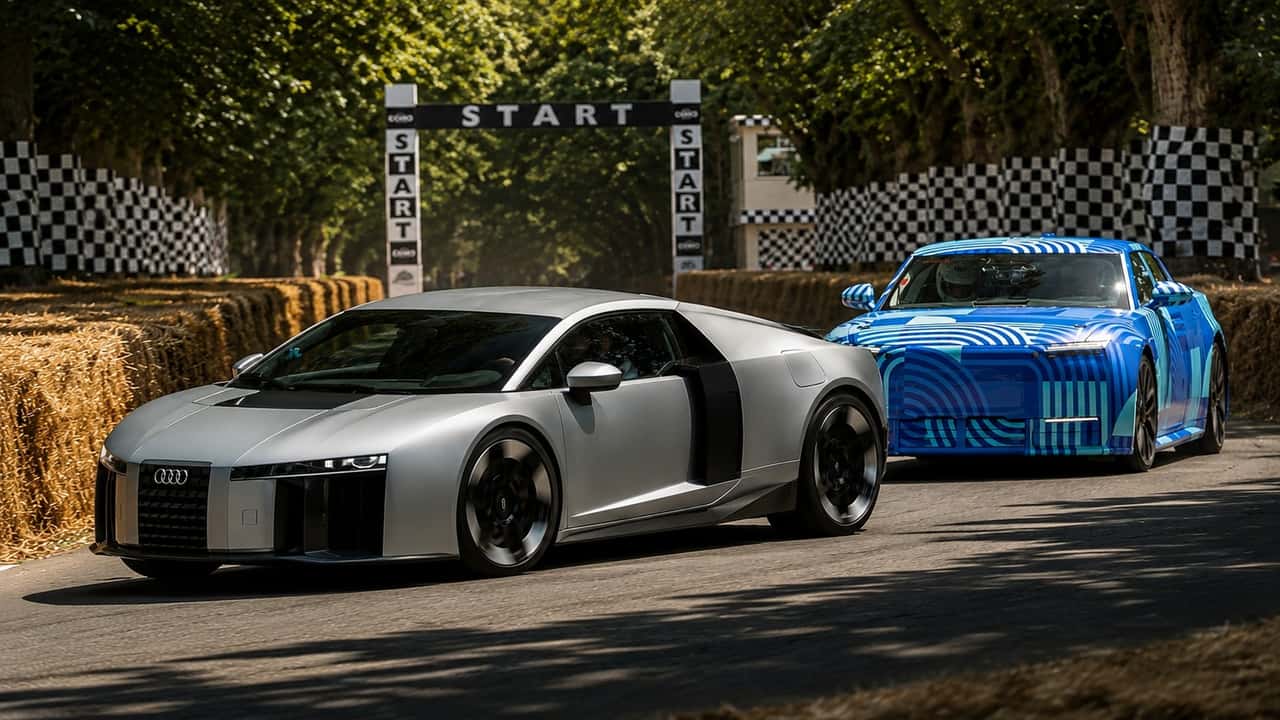 Zukunftsschock: Audi Nuvolari und Jaguar Type 01 entfachen Goodwood-Kontroverse